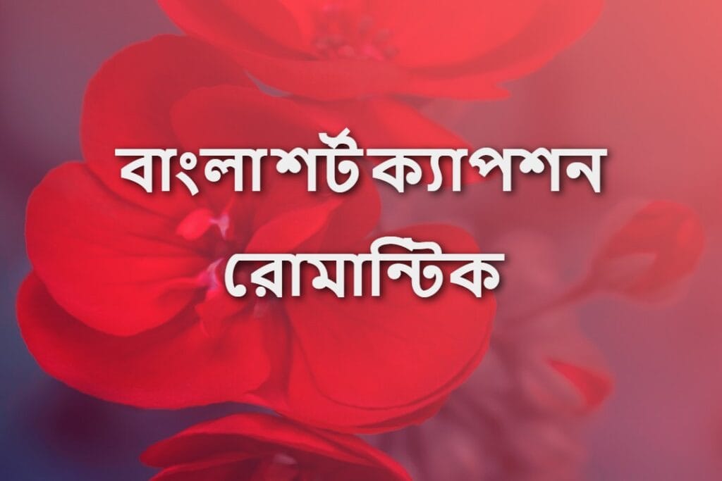 বাংলা শর্ট ক্যাপশন রোমান্টিক